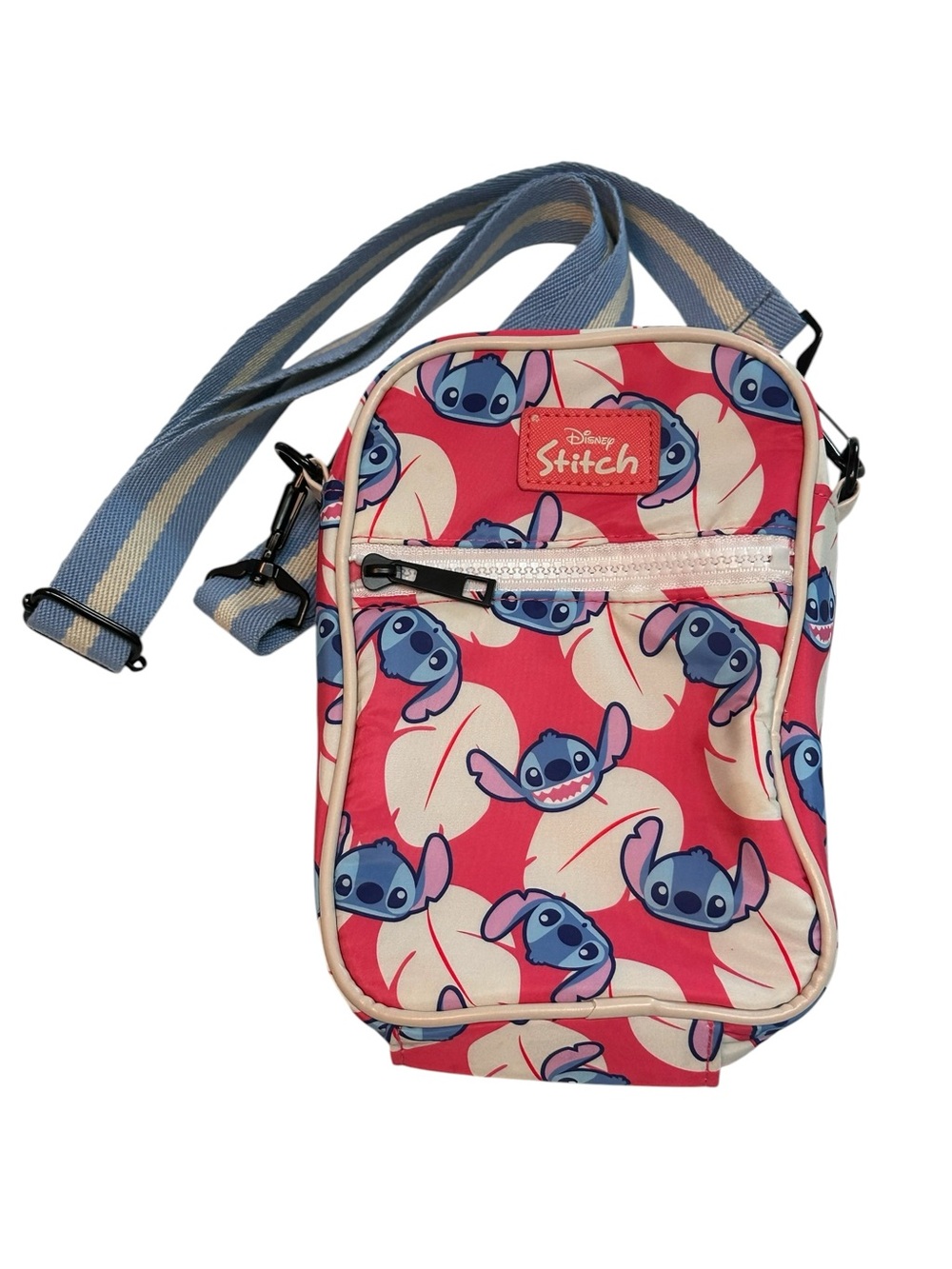 Disney Stitch Pink Crossbody Bag Lilo & Stitch Adjustable Strap